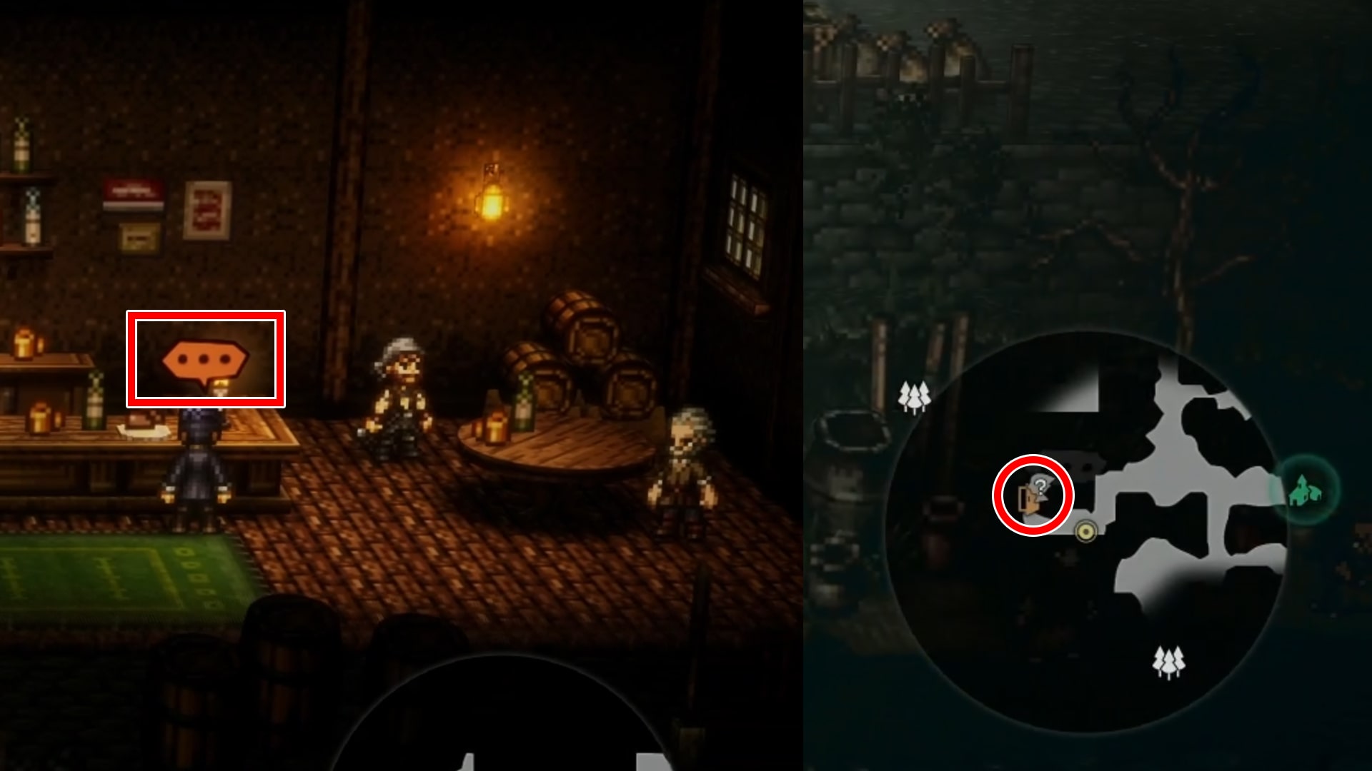 仲間の場所を見つけるには