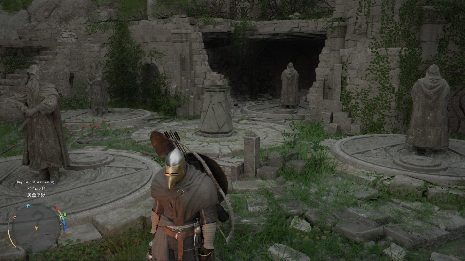 黄金平野の遺跡の謎解き