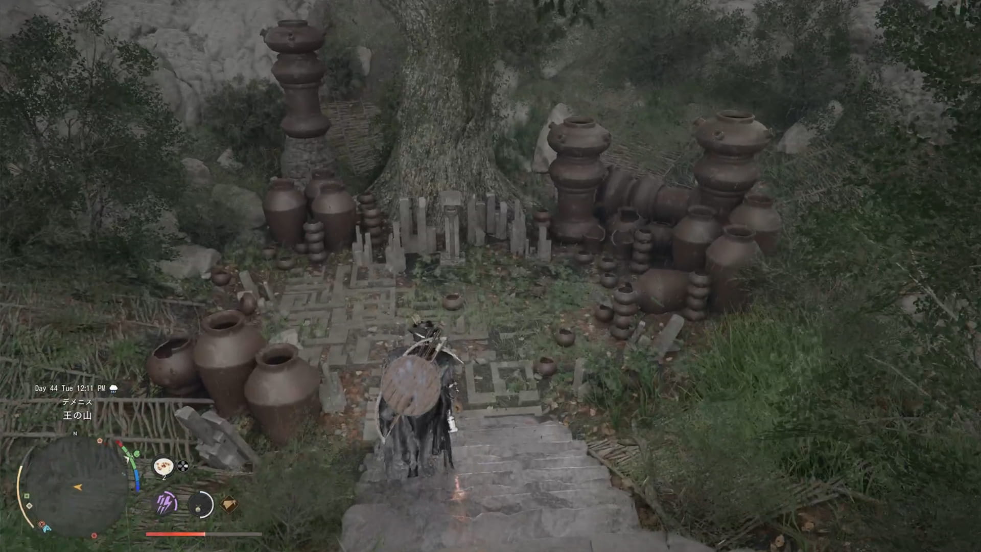 王の山の遺跡の謎解き