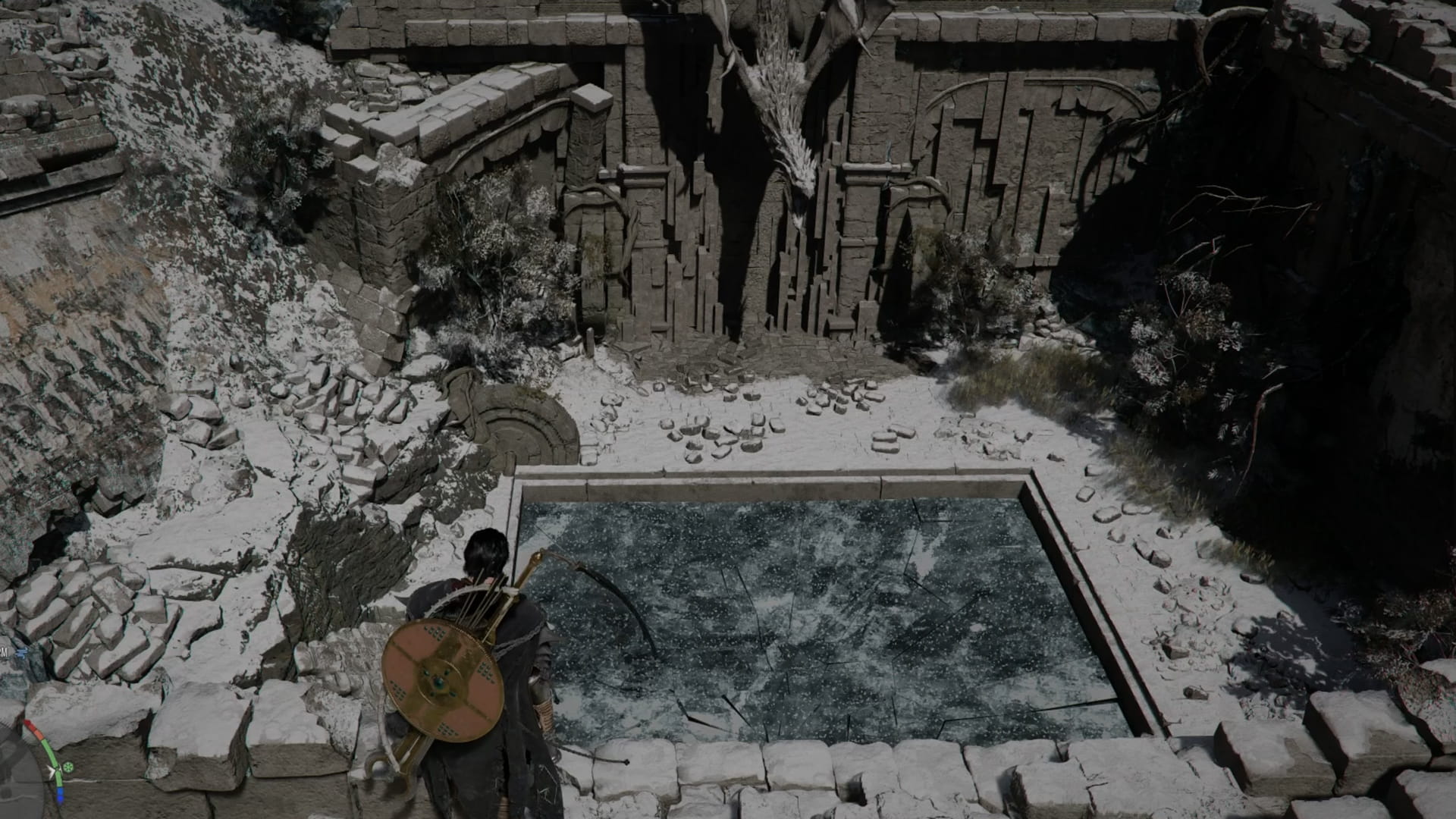 五本指の山霜の遺跡の謎解き